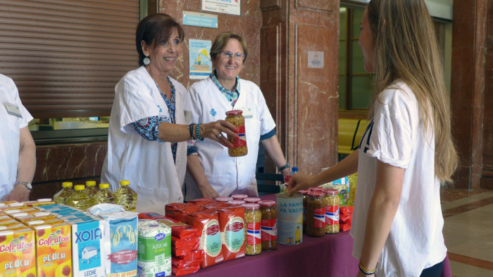 Recollida Aliments Vall d'Hebron