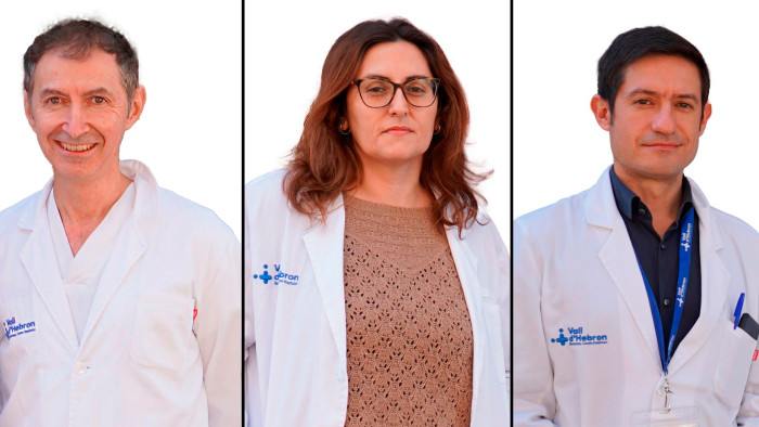 Dr. Javier Inserte, Dra. Anna Rosell, Dr. Ignacio Ferreira