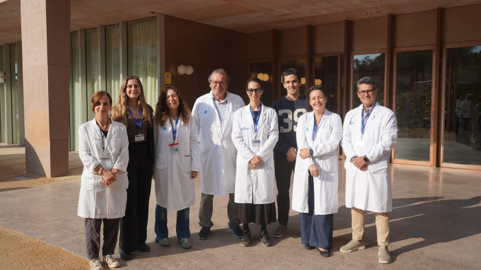 Equip del projecte DISCOvERIE a Vall d'Hebron