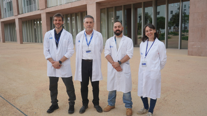 Equip de l'estudi al grup de Malalties Hepàtiques