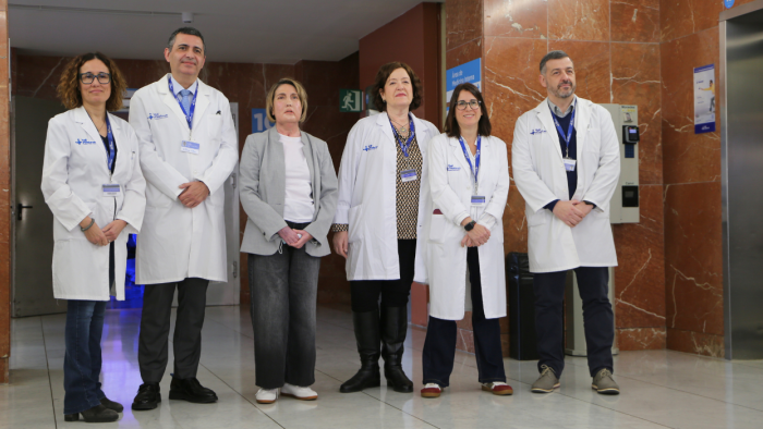 Pacient trasplantada amb equip Vall d'Hebron