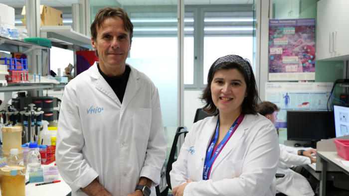 Joaquín Arribas y Irene Braña