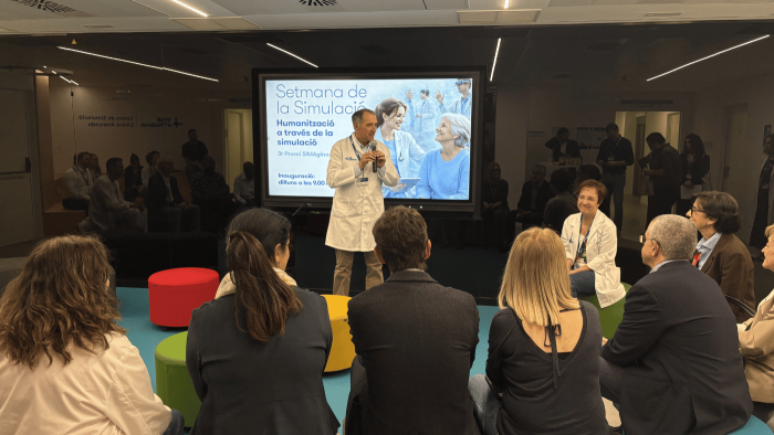 Inauguració de la 5a Setmana de la Simulació a Vall d'Hebron