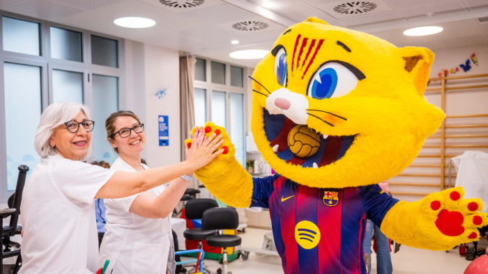 CAT visita l'Hospital Universitari Vall d'Hebron