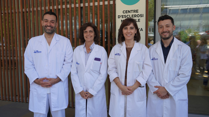 Equip de Vall d'Hebron que ha participat en els estudis