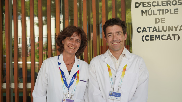 Dra. Mar Tintoré y Dr. Álvaro Cobo Calvo
