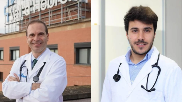 El Dr. Jaume Capdevila i el Dr. Alejandro García