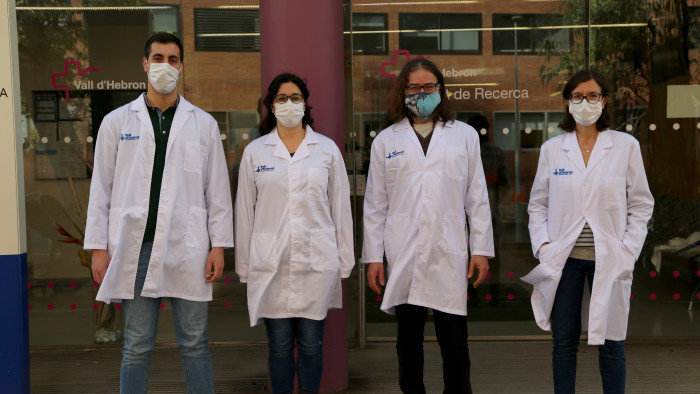 Antonio Astorga, Dra. María José Buzón, Dr. Víctor Puntes, Dra. Meritxell Genescà