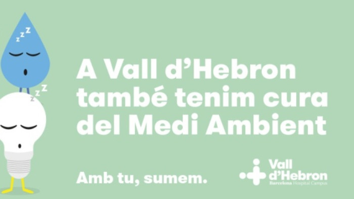 Campanya estalvi energètic Vall d'Hebron