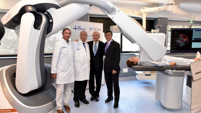 robot radiològic, Campus Vall d'Hebron, servei d'Endoscòpia, Fundació la Caixa