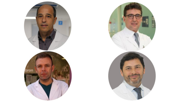 Dr. Francesc Bosch, Dr. Xavier Montalban, Dr. Marc Miravitlles, Dr. Joan Montaner