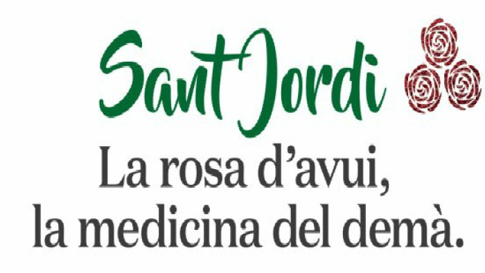 Sant Jordi solidari a Vall d'Hebron