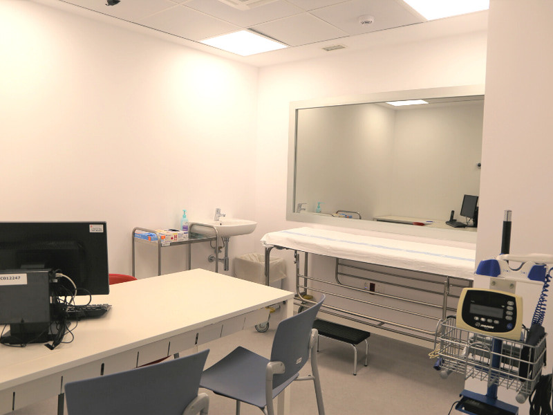 Sala de Consulta Externa del Vall d'Hebron Centre de Simulació Clínica a