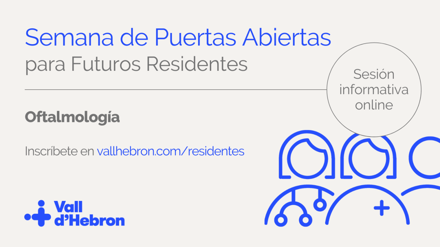 Sesión Informativa Oftalmología viernes 11 a las 9.30 h
