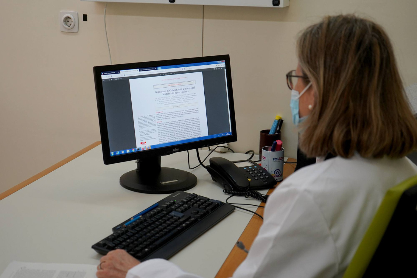 Dupilumab in Children with Uncontrolled Moderate-to-Severe Asthma