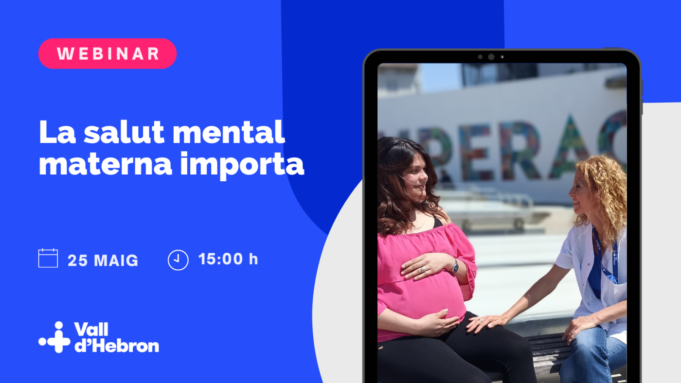 Webinar en Salut Mental Dra. María Emilia Dip Pérez "La salut mental materna importa"