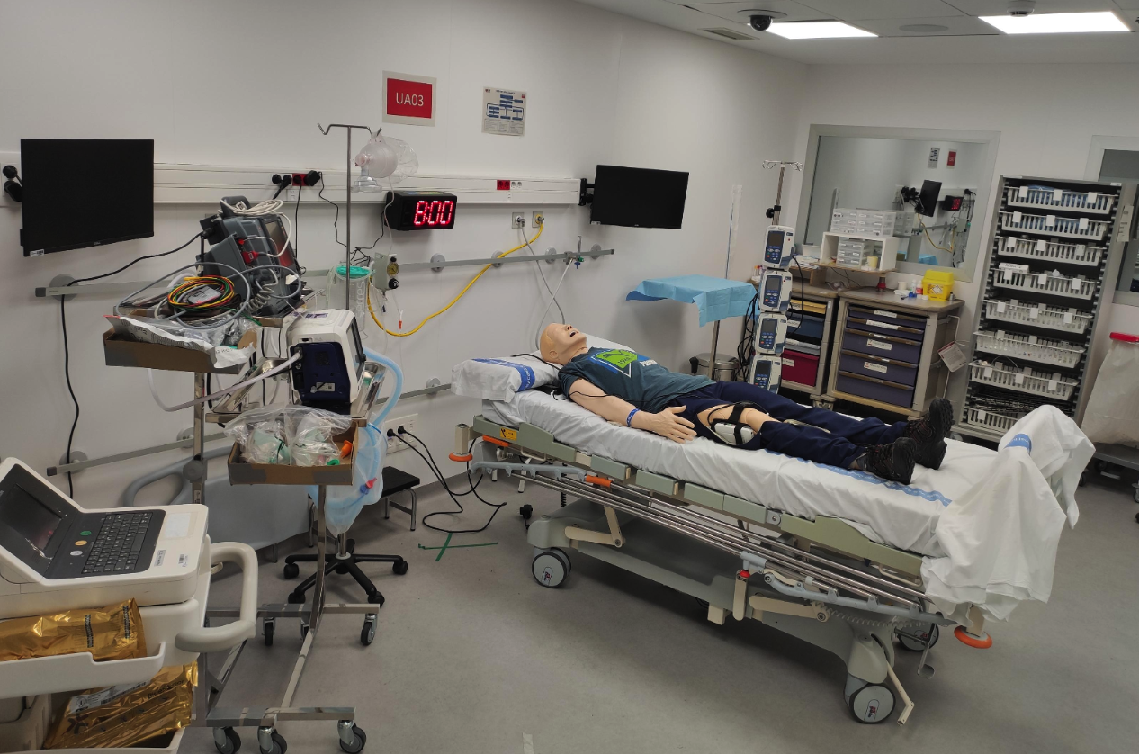 Sala del Centre de Simulació Clínica Avançada