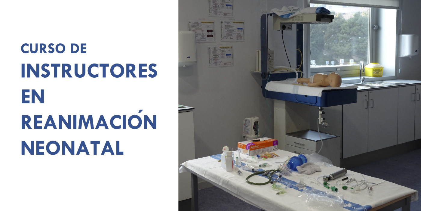 Cartell del curs d'instructors en reanimació neonatal