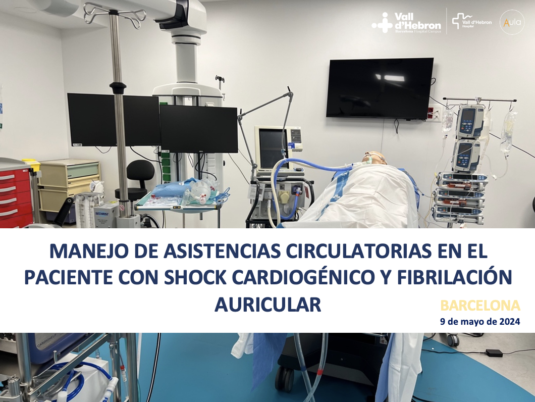Cartell curs maneig d'assistències circulatòries