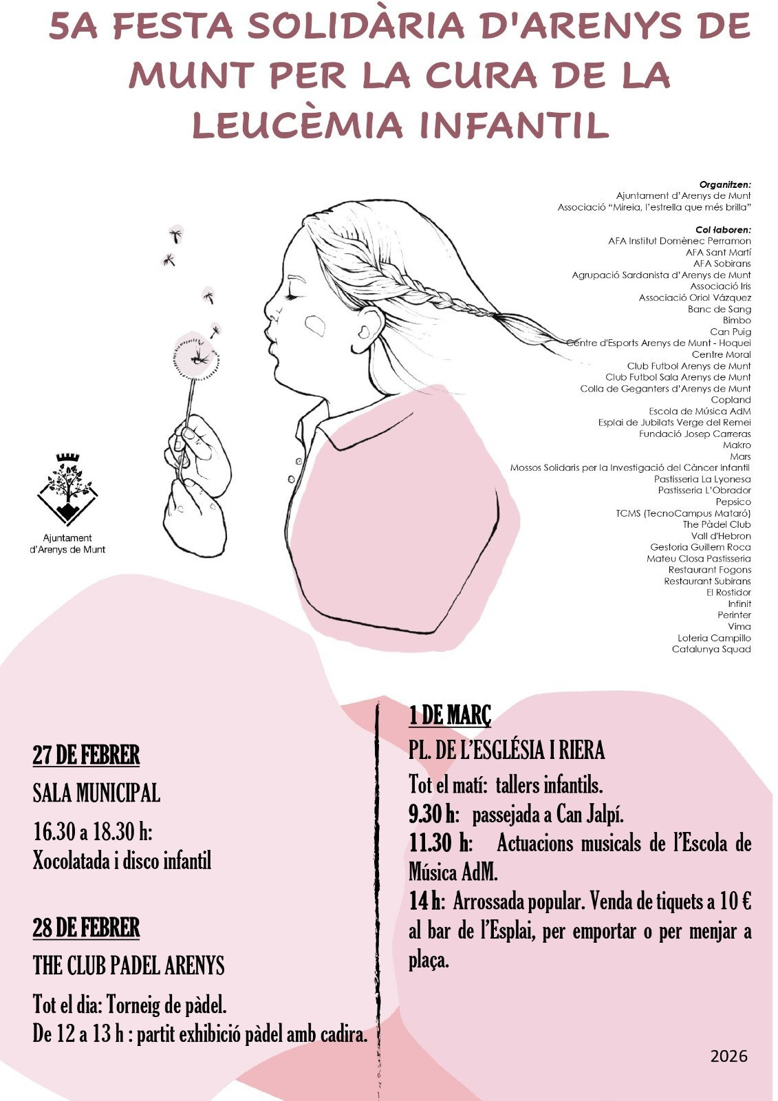 Festa solidaria Mireia l'estrella que més brilla